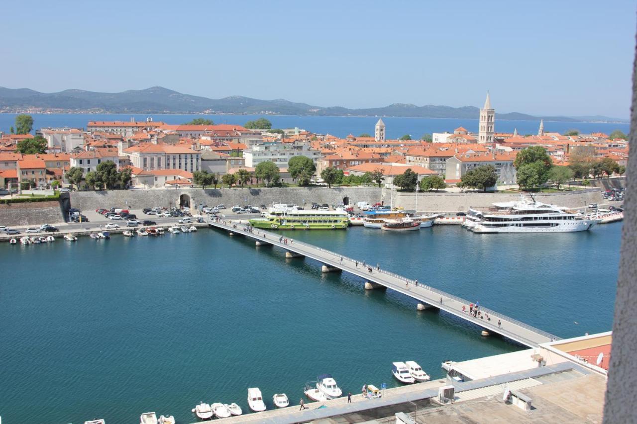 Exclusive Panoramic Old Town And Sea View Apartment Zadar Exterior photo